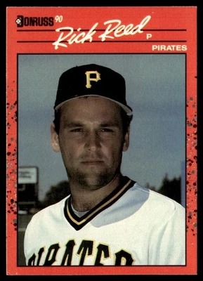 1990 Donruss Rick Reed Pittsburgh Pirates #527 - Image 1 of 2