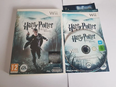 Harry Potter And The Deathly Hallows Part 1 Game For Nintendo Wii 2010 + Postcar - Image 1 of 4