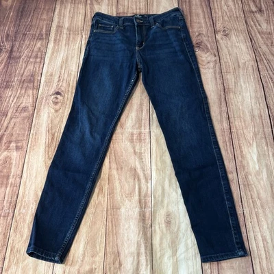 Pantalones de mezclilla Hollister para mujer 6R 28R lavado medio tiro alto súper ajustados Foto 1 de 4