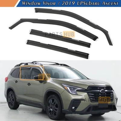 Встроенные дождевики козырьки вентиляционные козырьки для Subaru Ascent 2019-2025 годов выпуска - Изображение 1 из 4