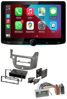 Kenwood MP3 USB DAB Bluetooth Autoradio für Honda Jazz (ab 2009) - silber - Bild 1 von 4