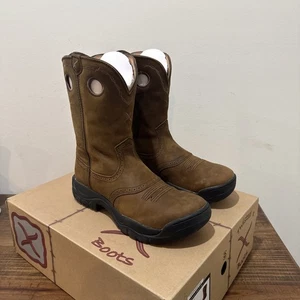 Herren Twisted X All Around Stiefel - Distressed Saddle MAB0001 Größe 13 - Bild 1 von 14