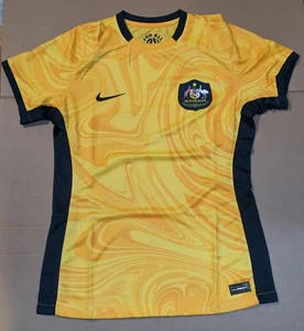 Nike Australian soccer jersey Player Issue 2022/2023 Home Womens Size Large - Picture 1 of 7