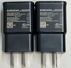 Genuine Samsung Adaptive Fast Charging Travel/Wall Charger EP-TA200 (2pack) - Picture 1 of 4