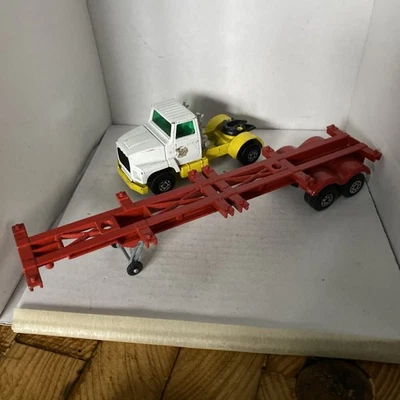 Matchbox Super Kings Ford LTS Lorry Tractor Unit (K-18) & Trailer (K-17) - Used. - Image 1 of 4