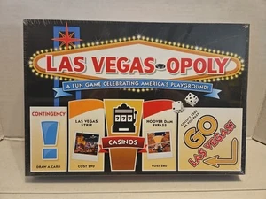 Las Vegas Opoly Juego de Mesa By Late For The Sky - Nuevo y Precintado - Imagen 1 de 4