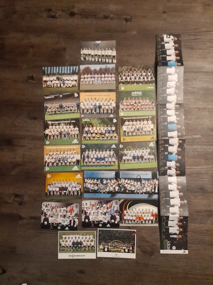 DFB Mannschaftskarten Unsigniert - Bild 1 von 3
