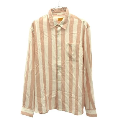 CAMISA A RAYAS SATURDAYS SURF NYC NEW YORK CITY BBG-69020-B ROSA BLANCO Usada MESC-0 Foto 1 de 4