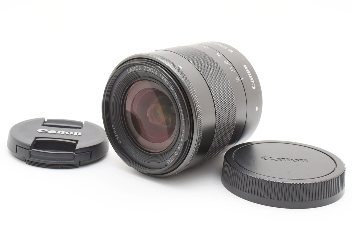 8月2日限定価格♪Canon EF-M 18-55mm IS STM Amazon.com : Canon EF-S 18-55 f/4-5.6 is STM, Black