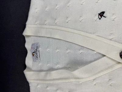 Arnold Palmer Chaleco Hombre XL Blanco Abotonable Foto 1 de 4