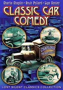 Classic Car Comedy (Silent) (DVD) Jimmie Adams 'Snub' Pollard Charlie Chaplin - Picture 1 of 2