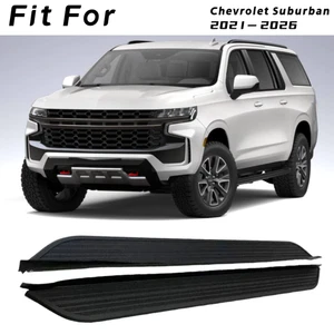 2PCS Side Steps Running Boards Fits For Chevrolet Suburban 2021-2026 86in Length - Picture 1 of 9
