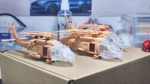 Helicóptero Seahawk impreso en 3D 1/144 MH60R/SH60B modelo sin pintar- - Imagen 1 de 9