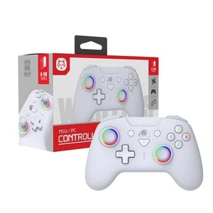 Manette Switch Pro LED Vibrante Sans Fil Bluetooth pour Console Switch, PC, Stea - Foto 1 di 5