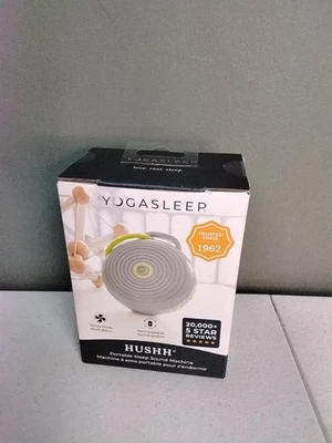 Yogasleep Baby Hushh Máquina de Sonido Portátil para Sonidos Calmantes para Bebés NUEVO Sellado Foto 1 de 4