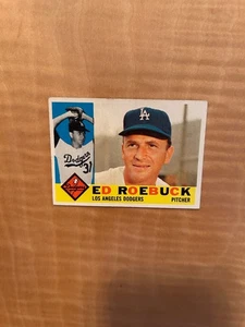 1960 TOPPS BASEBALL HIGH #519 ED ROEBUCK!! $1 SHIPPING!! - Picture 1 of 2