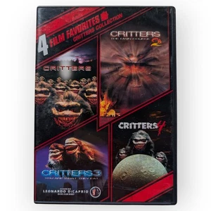 Critters 4 Film Collection (DVD, 2010, New Line, 4-Movie Set) 1986 Film - Picture 1 of 2