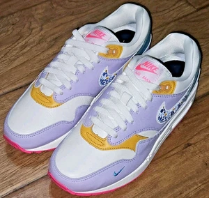 Nike Air Max 1 '87 By You Zapato Personalizado FJ8893-900 Multicolor EE. UU. Mujeres Talla 8.5 - Imagen 1 de 9