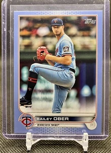2022 Topps Series 2 BAILEY OBER Father’s Day Blue /50! - Minnesota Twins - Picture 1 of 2
