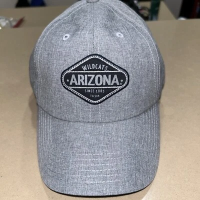 University of Arizona Wildcats Top of the World Cap Hat Adjustable Gray Sample - Image 1 of 4