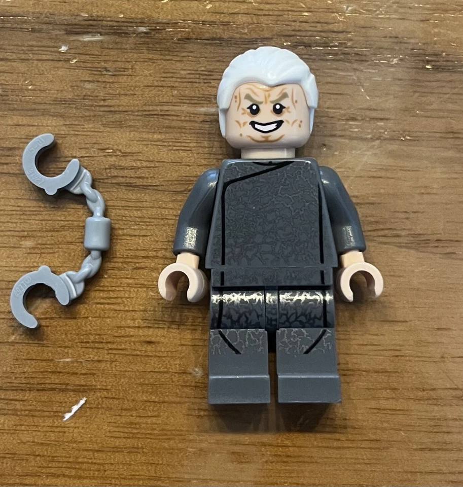 TRAJE GRIS CANCILLER PALPATINE - MINIFIGURA LEGO STAR WARS - DEL SET 75044 Foto 1 de 2