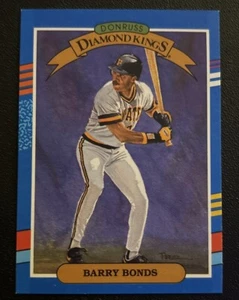 Barry Bonds 1990 Donruss #4 Diamond Kings - Picture 1 of 2