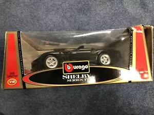 Die Cast 1/18 Shelby Series 1 Convertible Burago 1999 - Picture 1 of 10