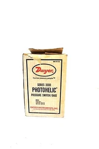 NEW DWYER 13-166166-00 PRESSURE SWITCH SERIES 3000 1316616600 - Picture 1 of 3