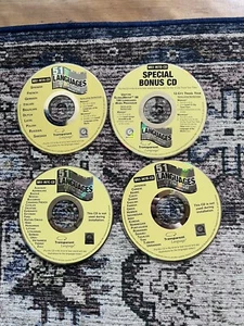 51 Languages Of The World 4 Disc Set Vintage CD ROM For PC - Picture 1 of 2