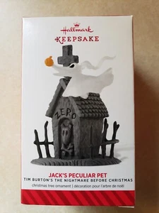 Hallmark Ornament JACK'S PARKLY PET Nightmare Before Christmas 2014 QXE3713 - Bild 1 von 6