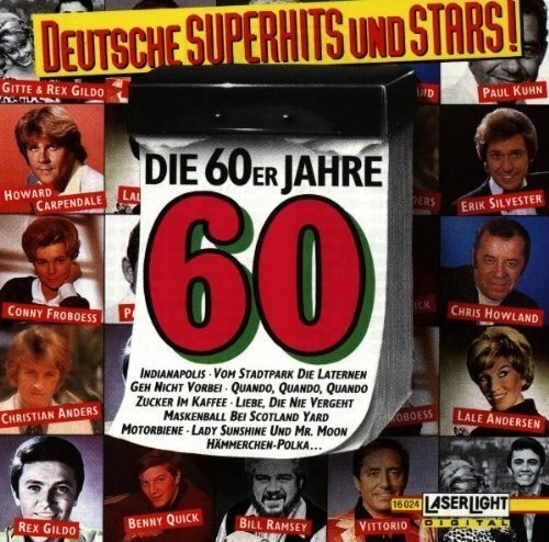 Die 60er Jahre-Deutsche Superhits und Stars! (12 tracks) Conny Froboess, .. [CD] - Bild 1 von 1