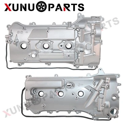 2x Valve Covers Set for 2007-2016 Toyota Sienna Camry Highlander 3.5L Non-Hybrid - Image 1 of 4