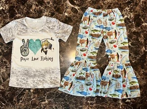 Girls Fishing Set Size 5/6 - Picture 1 of 8