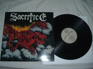 SACRIFICE Torment In Fire '86 ORIG US 1st Press LP Rare Canadian Thrash NMint - Picture 1 of 3