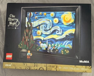 LEGO Ideas Vincent Van Gogh Die Sternennacht Set #041 MoMA - NEU VERSIEGELT IN BOX - Bild 1 von 8
