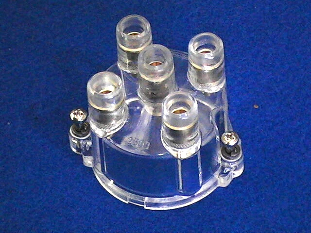 CLASSIC MINI CLEAR DISTRIBUTOR CAP, REPLACES DDB182 FOR ELECTRONIC IGNITION - Image 1 of 1