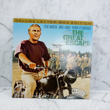 MGM The Great Escape 1963 Deluxe Letter Box Laser Disc Edition w. Steve McQueen