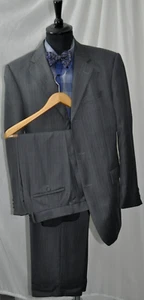 JOOP! TRAJE forma de montura MAX-BECK talla 52 gris medio rayas de aguja finas - Imagen 1 de 10