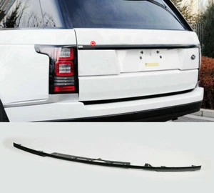 Black Rear Door Tailgate Trunk Molding Trim Cover For Range Rover L405 2013-2021 - Picture 1 of 4