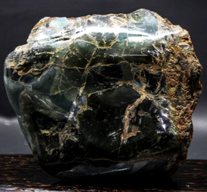 954gr Natural Partly Polished Blue Opal Rough Specimen Mineral Gemstone - Picture 1 of 7