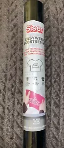 Siser Easyweed Ecostretch 11.8 in x 36 in Heat Transfer Iron On Vinyl Black - Picture 1 of 1