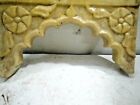 Antique Mughal White Marble Stone Wall Home Decorative Collectible India