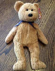 Fuzz the Bear Ty Beanie Baby Babies RETIRED - Picture 1 of 7