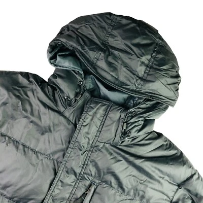 Jaqueta Parka Masculina LL Bean com Capuz Preta • GG - Imagem 1 de 4