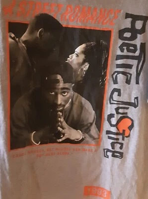 Camiseta Tupac Poetic Justice Lucky 93 Poetic Justice a Street Romance 2Pac Foto 1 de 4