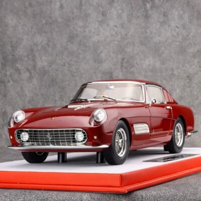 1/18 Ferrari 410 S.A. SUPERFAST 1959 Italian brand red resin car - Image 1 of 4