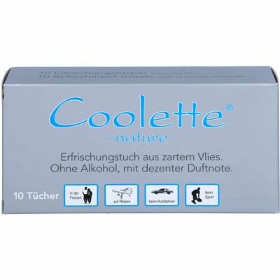 COOLIKE-REGNERY GMBH COOLETTE Nature Erfrischungstuch Vlies 10 St PZN05553732