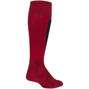 SockGuy - Wool Mountain Flyweight All Weather Long Red Socks - 12 inch L/XL - Picture 1 of 2
