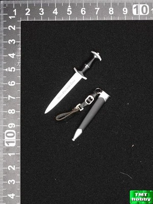 Soldado alemán escala 1:6 3R GM647 SEGUNDA GUERRA MUNDIAL - Daga de metal Foto 1 de 2