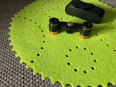 ROW Rathenow Theastar S - Opernglas Fernglas schwarz - mit Leder-Etui  - Bild 1 von 3